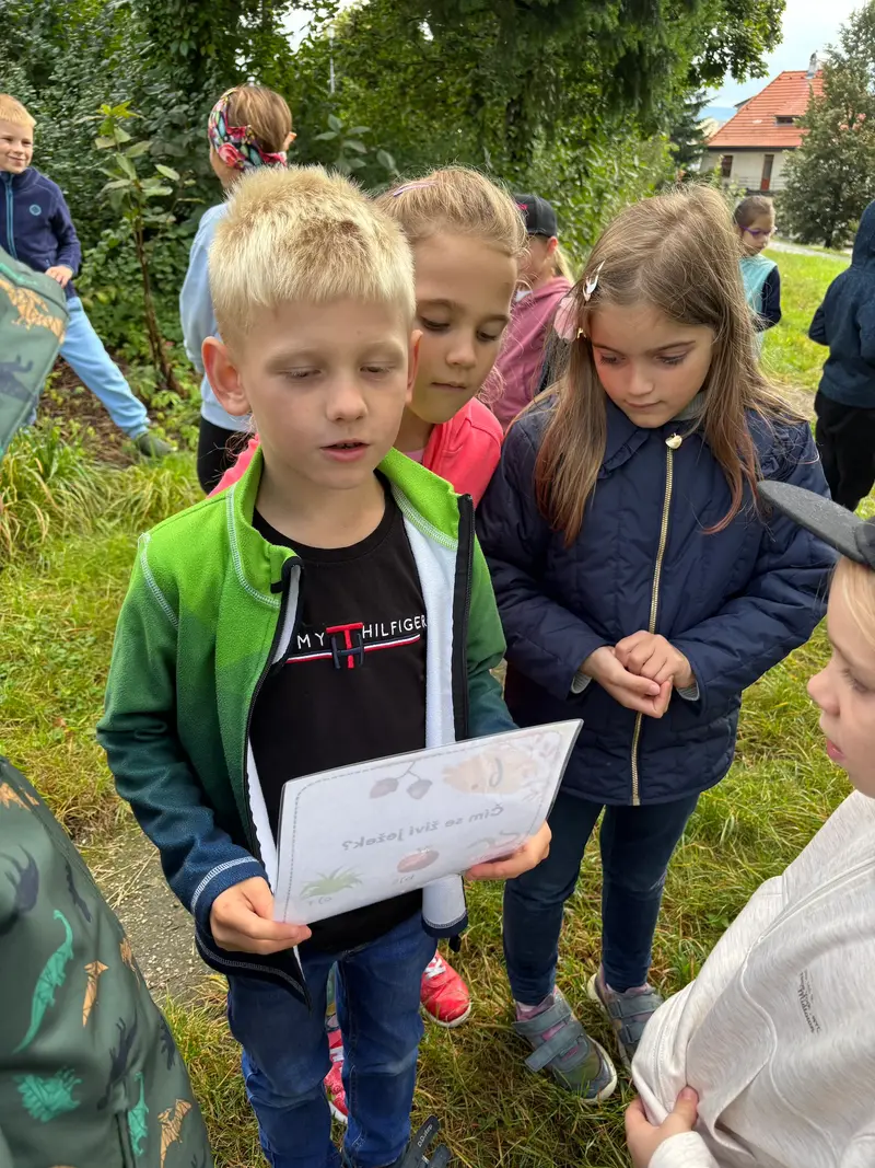 Podzimní putování za pokladem v družině