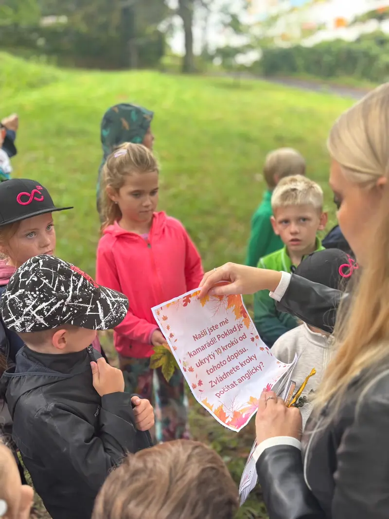 Podzimní putování za pokladem v družině